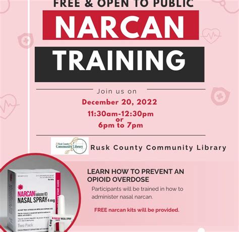 Galway Public Library to host free Narcan training